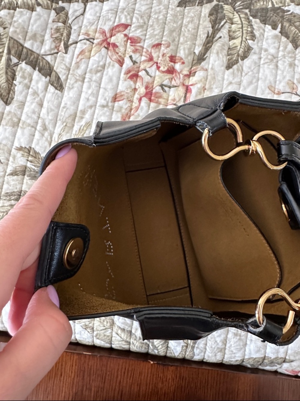 Stella McCartney Mini Faux Leather Crossbody Bag - Picture 7 of 11